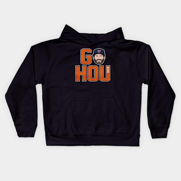 jose altuve go hou Kids Hoodie by mazihaya pix